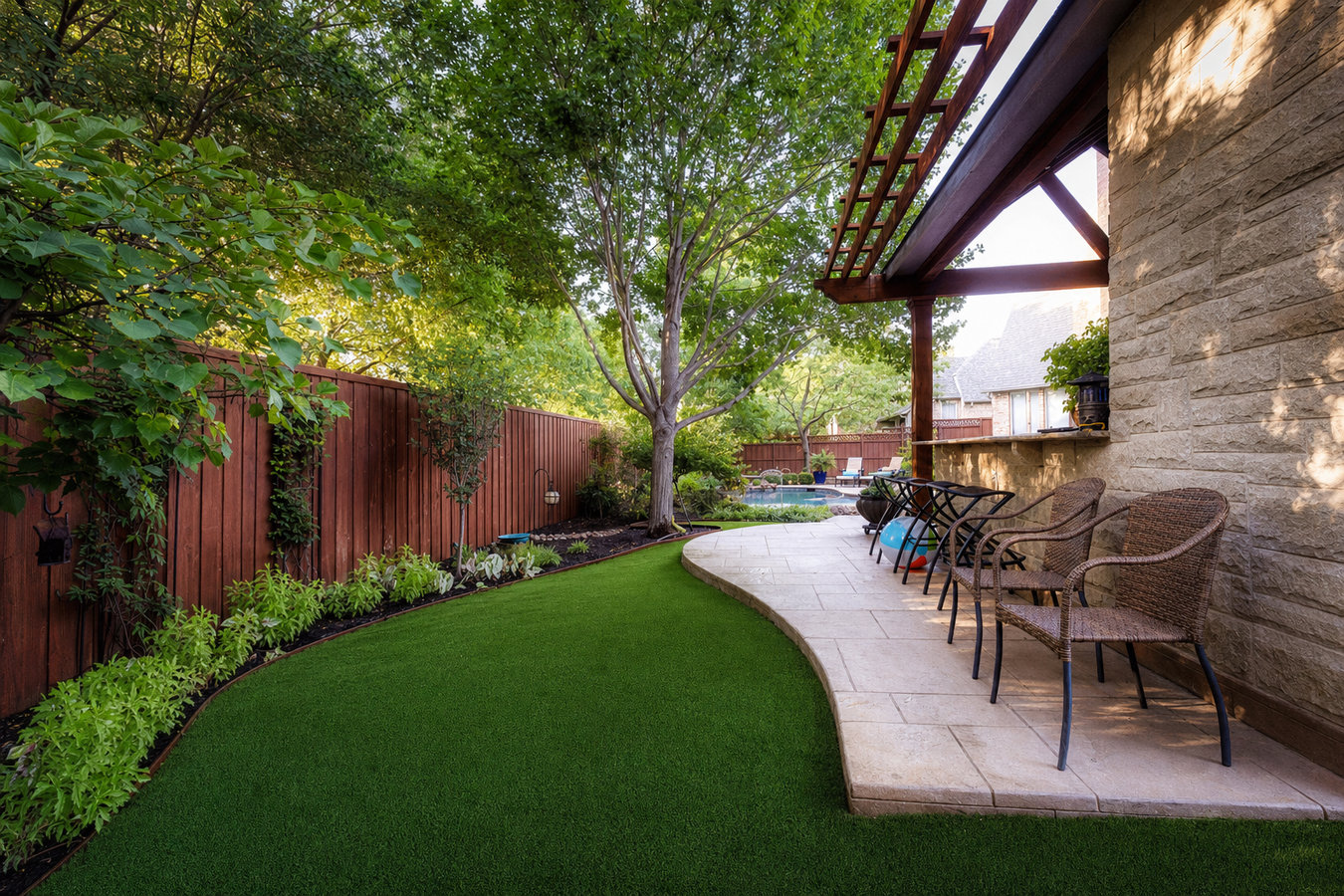 Turf for landscaping